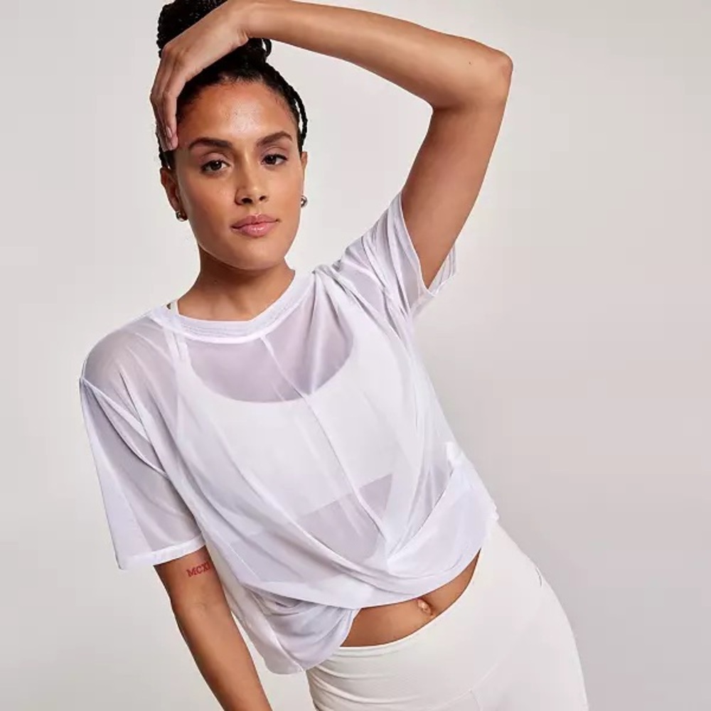 Mesh blouse